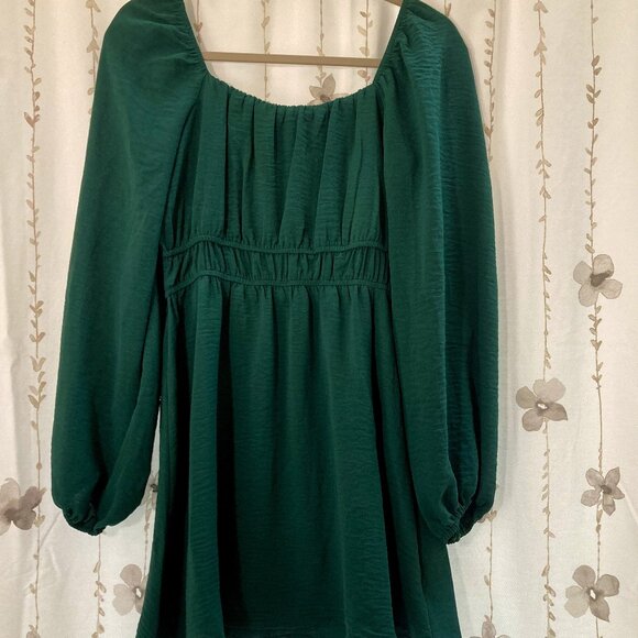 green emerald velvet dress Tropic Muse Beaded Cowl Maxi Dress